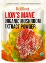 Ellie's Best Lions Mane Mushroom Extract Powder Supplement Organic 228 Servations - Double Extracted for Highest Potency - Lost op in koffie, thee, sap etc. 8oz