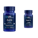 Life Extension Super Ubichinol CoQ10 met verbeterde Mitochondriale Ondersteuning & Super K, Vitamine K1, Vitamine K2 mk-7, Vitamine K2 mk-4