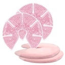 Hot/Cold Borstgel Kralen Ice Packs Borstkoeling/Heat Pads Relief for Borstvoeding, Nursing Pain, Mastitis, Engorgement, Swelling, Plugged Dressing Boost Milk Let-Down & Production,2 Pack (Pink)