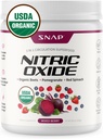 Snap Supplementen USDA Organic Beet Root Powder, 3-in-1 Nitric Oxide Supplement, Ondersteuning gezonde bloeddruk en bloedcirculatie, 250g (Mixed Berry)