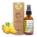 Biologische rauwe bromelain Mist-Liquid Ananas Extract - Enhanced Potency 500mg, voor kinderen & volwassenen - voor spijsverterings-, ontstekings-respons, en genezing - niet-GMO - 60ml 120 Day Supply