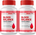 VIVE MD Blood Balance Supplement - Officiële Formule - Bloedbalans Supplement, Extra sterkte met vitamine C, Kurkuma wortelpoeder, Zink Reviews (2 Pack)