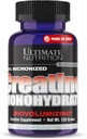 Ultimate Nutrition Unflavored Micronized Creatine Monohydraat Powder for Men & Women, 120g - Workout Performance Supplement for Muscle Growth & Strength Building - Keto-Friendly & Gluten-Free