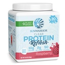 Sunwarrior Clear Protein Powder Plant-Based Water Mix, Vegan en Verfrissende Proteïne en Hydratatie Supplement 10g Per Serveren Raspberry Flavored 420g Tub 30 Serves