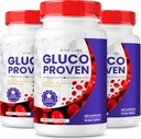 rize labs - Gluco Proven Capsules - Advanced Formula Supplement Pillen, Maximale Sterkte Ondersteuning, Alle Natuurlijke Plus Biologische Niet GGO (180 Capsules)