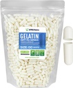 XPRS Nutra Formaat 00 Lege Capsules - 1000 Telle Lege Gelatine Capsules - DIY Capsule Filling - Vulbare Pill Gel Caps voor Do-It-Yourself Supplements (White)