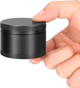 Draagbare metalen pil geval, enkele waterdichte dagelijkse pil Box voor reizen, pil containers, aluminium Legering Ronde pil Box Organisator pil houder voor medicijnen vitamine vis oliën grote grootte