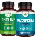 Nested Naturals Choline Bitrate & Magnesium Glycinate Chelate Stack 