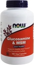 Glucosamine & MSM Plus Chondroïtinesulfaat - nu Voedingsmiddelen - 180 - VegiCapsule