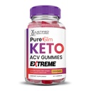 Laboratoires justifiés Pure Slim Keto ACV Gummies Extreme 2000MG PureSlim Keto Gummies Formule avancée vinaigre de cidre de pomme avec jus de betterave grenade poudre B12 végétalien non OGM 60 Gummys