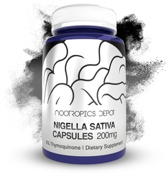 Nootropics Depot Nigella Sativa Extract Capsules 200mg 