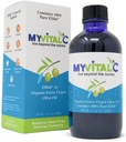 MyVitalC Organic Extra Virgin Olijfolie - Pure ESS60 Antioxidant Supplement - voor anti-aging, oxidatie, levensduur, slaap, Meer energie - 120ML
