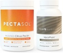 EcoNugenics Ultimate Immuun System Support Pack - PectaSol-C Modified Citrus pectin- 454 Gram & MycoPhyto Medicinal Mushroom Health- 60 Capsules