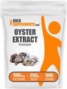BulkSupplements.com Oyster Extract Poeder - Zink Supplement, uit hele Oyster Shells - Glutenvrij, 500mg per portie, 250g (8.8 oz) (verpakking van 1)