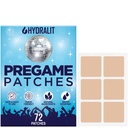 Happy Hour Hangover Patches Party Aid Hydration Drinking Relief Alcohol Recovery Patch Lang aanhoudende natuurlijke formule Betere ochtenden na nacht uit Wake Up Refreshed Pregame 72 Pack