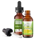 Omega 3 voor kinderen - Biologische Citroen, Veganist, Liquid Supplement - Kinderen Visolie met DHA, EPA, DPA vetzuren - plantaardige Algenolie - Immune, Hart, Hersengezondheid voor kinderen - 30-60 doses