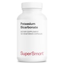Supersmart - Kaliumbicarbonaat 5400 mg per dag (hoge dosis) - Elektrolyt Mineraal - zuur-basisbalans pH - Hart-, spier- en zenuwgezondheid Niet-GMO & Glutenvrij - 120 Vegetarische Capsules