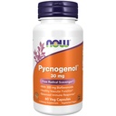 NOW Foods Supplements, Pycnogenol 30 mg (een unieke combinatie van Proanthocyanidinen uit de Franse maritieme pijnboom) met 300 mg Bioflavonoïden, 60 Veg Capsules