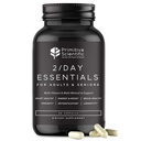 Whole Food Daily Essentiële Multivitaminen voor volwassenen en senioren - 2x per dag - Vitamine A, C, D, E, B12 en Mineralen - Natuurlijke en Holistische Ondersteuning (60 capsules)