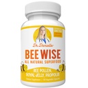 Dr. Danielle's Bee Wise - Bee Pollen Supplement - Bee Well met Royal Jelly, Propolis, Beepollen in 4 Daily Bee Pollen Capsules