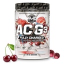 PMD Sports ACG3 Volledig opgeladen - Electrifying Pre Workout Powder - Hoge energie & Pump Pre-workout voor mannen en vrouwen om Focus, Endurance & Performance te maximaliseren - Cherry Slush (30-60 Servings)