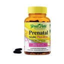 Greenfield Nutritions Halal Prenatale Vitaminen met DHA en foliumzuur - Essentiële Prenatale Zwangerschap Multivitamine met ijzer - Bevat 17 Vitaminen voor mama te zijn - Gemakkelijk te slikken 90 Liquid Softgels