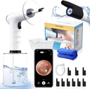 Oorwas Verwijdering, Oorreiniging Kit, Water aangedreven oorreiniger met 3 drukmodi 12 Vervanging Tips, Oorirrigatie Flushing System, Veilig en effectief oor Wax Removal Tool (zwart)