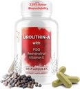 Geavanceerde Urolithin A (15 porties) en Stamcelsupplement met 500 mg Urolithin A, Resveratrol, PQQ, Vitamine E & Bioperine 
