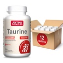 Formules de Jarrow Taurine 1000 mg, supplément alimentaire, supplément acide amino pour le soutien de la santé du cerveau, 100 capsules, 100 jours d'approvisionnement, (paquet de 12)