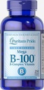 Puritan's Pride Vitamine B-100 Complex Getimed Release Caplets, 250 Tellen