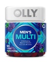 OLLY Laser Focus Gummy, Ginseng, Alpha GPC, B Vitaminen, 36 Tellen en Mannen Multivitamine Gummy, Vitaminen A C D E B, Zink, 90 Tellen