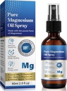 Generieke 2 Fl Oz Magnesium Oil Spray - Pure & Organic - High Concentration Magnesium - Non-GMO, Glutenvrij - Makkelijk te absorberen (1stc)