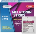 100 Orale Slaap Strips Snel oplossen 3mg Melatonine Strip Werkt sneller dan Gummies Relaxation Napping Supplements De Ultieme Slaaphulp voor betere rust en gezondheid van het oog