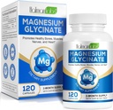 Pure Magnesium Glycinate, Hoge Absorptie Magnesium, Magnesium Supplement Ondersteunt Been, Spier, Zenuw, Bot Gezondheid, 120 Magnesium Glycinate Capsules
