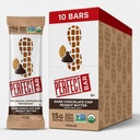 Perfecte Bar, Dark Chocolate Chip Pindakaas Proteïne Bar, Hoog Proteïne, Biologisch, Glutenvrij, Sojavrij, Niet GGO, Geen Suiker Alcoholen, 2.3 Ounce Bar, 10 Tellen