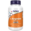 NOW Foods Supplements, L-Arginine 500 mg, Nitric Oxidative Precursor*, Amino Acid, 100 Veg Capsules
