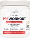 Type Zero Ultra Clean Stim Gratis Pump Pre-workout + Nitric Oxide Booster (Cherry Limeade) - Niet stimulerende en Cafeïnevrije voor mannen en vrouwen