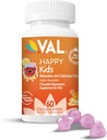 VAL Magnesium voor kinderen Hoge absorptie Magnesium voor Kalm, Ontspannen & Focus & Mg Glycinate, Citrate & Taurate met vitamine B6, D & C 