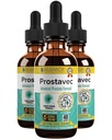 Prostavec Advanced Prostate Support Supplement - vloeibare formule voor snellere absorptie met Pygeum, Saw Palmetto, Stinging Nettle + Turmeric & Damiana - Vegan, Non-GMO - 6 fl oz