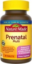 Nature Made Prenatal Multi, 90 Tablets, Foliumzuur + 17 Prenatale vitamines en mineralen ter ondersteuning van de ontwikkeling van de baby en mam, vitamine D3, Calcium, ijzer, jodium, vitamine C, en meer (pakket van 3)