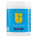 Universal U Réapprovisionne et restaure la poudre, l'hydratation et la récupération, favorise la réparation et la croissance musculaires, dosage personnalisé, L-Lysine, L-Glutamine, L-Tryptophane, Pas d'arôme artificiel, 30 portions (Berry Lemon)