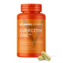 Mt. Engelvitaminen - Zink quercetine met bromelaïnesupplement Immune Support & Respiratory Health - quercetine 500mg Capsules 