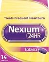 Nexium 24HR Vertraagde afgifte Heartburn Relief Tablets, Esomeprazol Magnesium Acid Reducer, 20 mg, 14 Tellen
