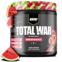 REDCON1 Total War Pre Workout, pastèque - L Citrulline, acide malique, extrait de feuille de thé vert pour stimuler la pompe pré-entraînement pour les femmes et les hommes - 3.2g Beta Alanine pour réduire l'échappement (30 portions)