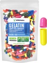 XPRS Nutra Maat 00 Lege capsules - 500 Telle Lege Gelatine Capsules - Pill DIY Capsule Vulling - Vulbare pil Gel Caps voor Do-It-Yourself Supplements (Multi Color)