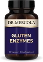 Dr. Mercola Gluten Enzymen, 30 Capsules, Non-GMO, Glutenvrij, Sojavrij
