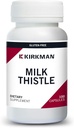 Kirkman Milk Thistle 100 mg - Hypoallergeen 100 Vegetarische Capsules