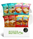 Prime Bites Protein Brownies Variety Pack Blondies - High Protein (19g), Collageen & Whey Protein, Low Sugar - 8 Count Snack & Gift Box