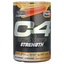 Cellucor C4 Ultimate Strength Pre Workout Powder - Tri-Stim Experience 300mg Caféine+TeaCrine+Dynamine - Créatine & Beta-Alanine - Supplément énergie pour les hommes et les femmes - Orange Popsicle, 20 portions