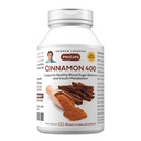ANDREW LESSMAN Cinnamon 400mg - 30 Capsules - High Potency, Standardized Extract. Geen additieven. Klein Makkelijk te slikken capsules